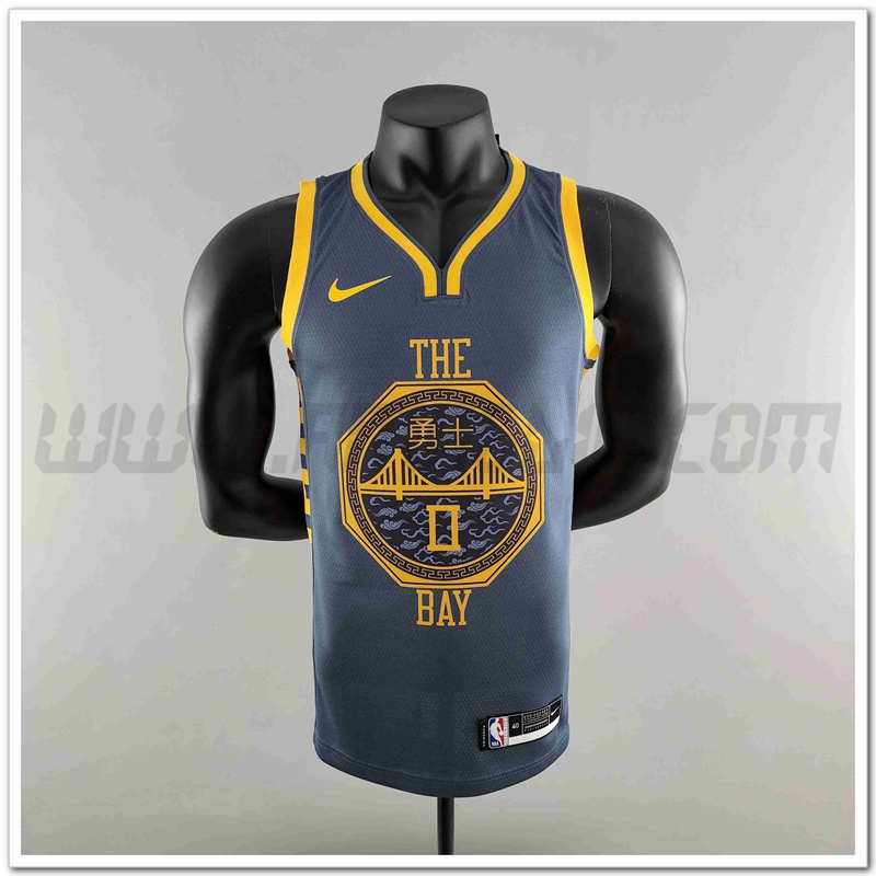 Maglia Golden State Warriors (PAYTON II #0) 2018 Grigio
