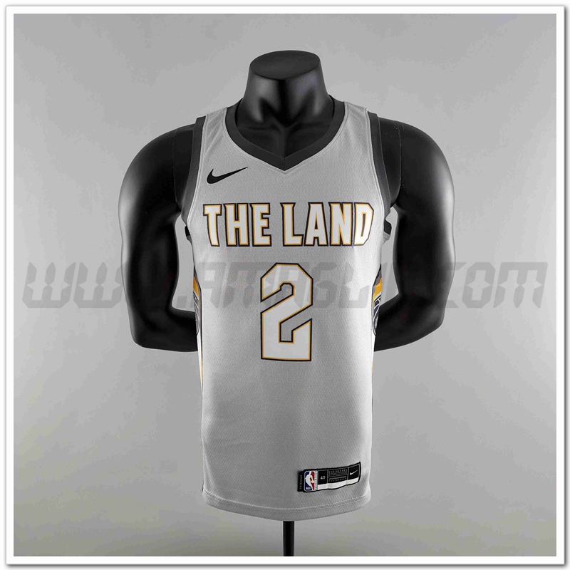 Maglia Cleveland Cavaliers (IRVING #2) 2018 Grigio