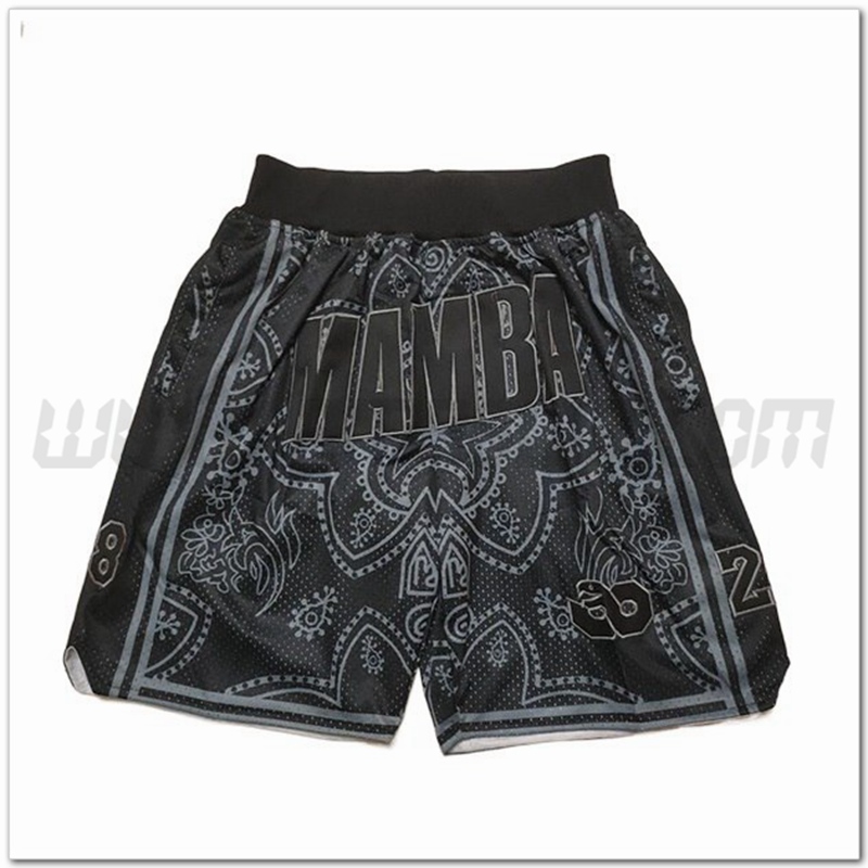 Pantaloncini NBA Los Angeles Lakers Nero