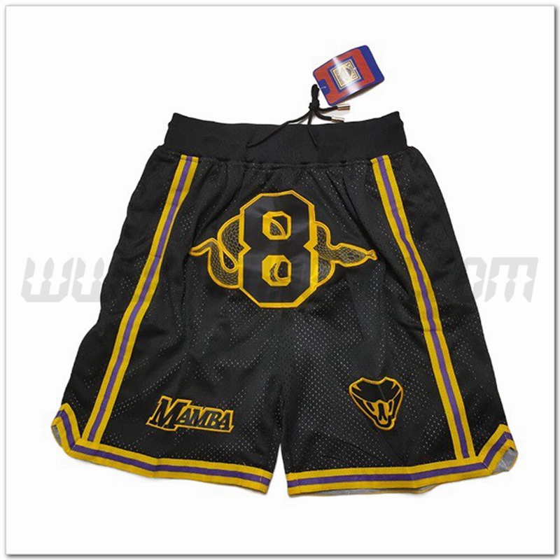 Pantaloncini NBA Los Angeles Lakers Nero