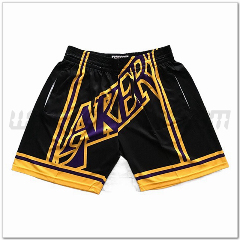 Pantaloncini NBA Los Angeles Lakers Nero