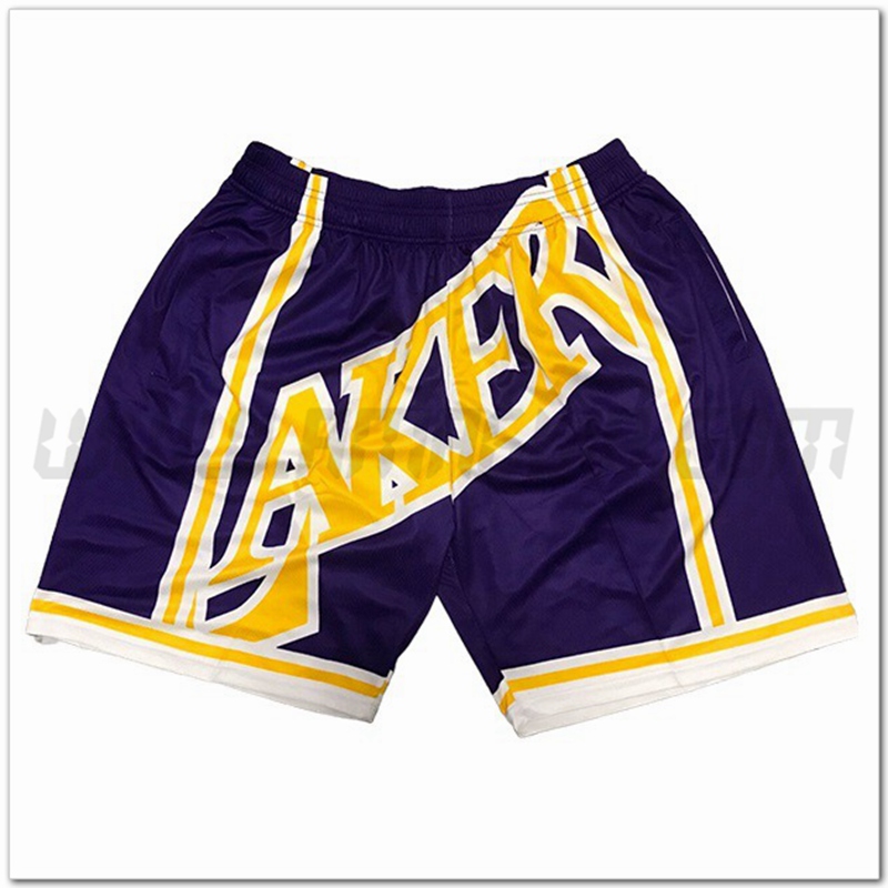 Pantaloncini NBA Los Angeles Lakers Viola
