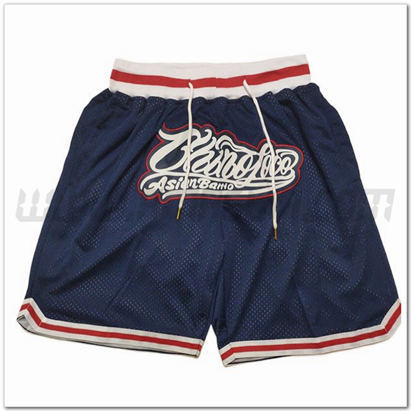 Pantaloncini NBA Los Angeles Lakers Blu Marino