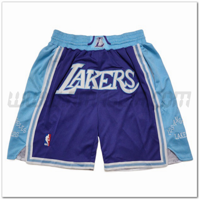 Pantaloncini NBA Los Angeles Lakers Viola