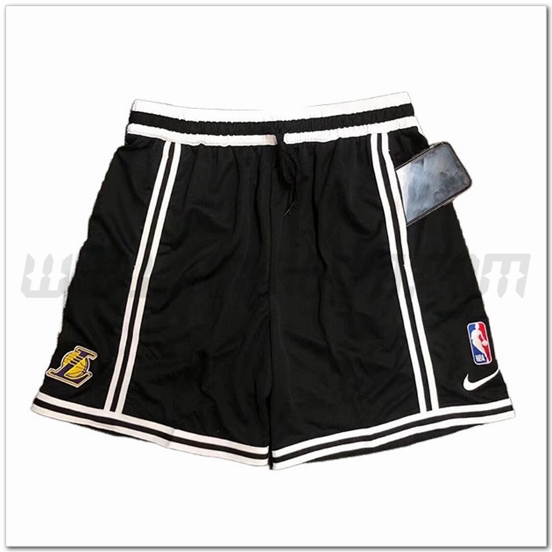 Pantaloncini NBA Los Angeles Lakers Nero