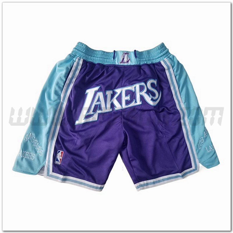 Pantaloncini NBA Los Angeles Lakers Viola