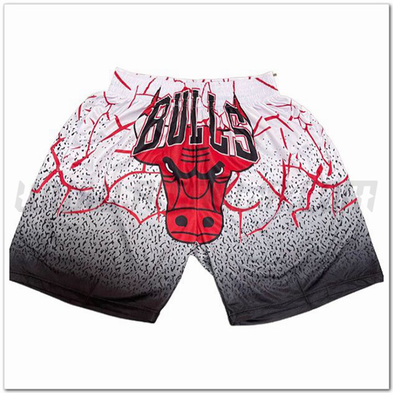 Pantaloncini NBA Chicago Bulls Bianco