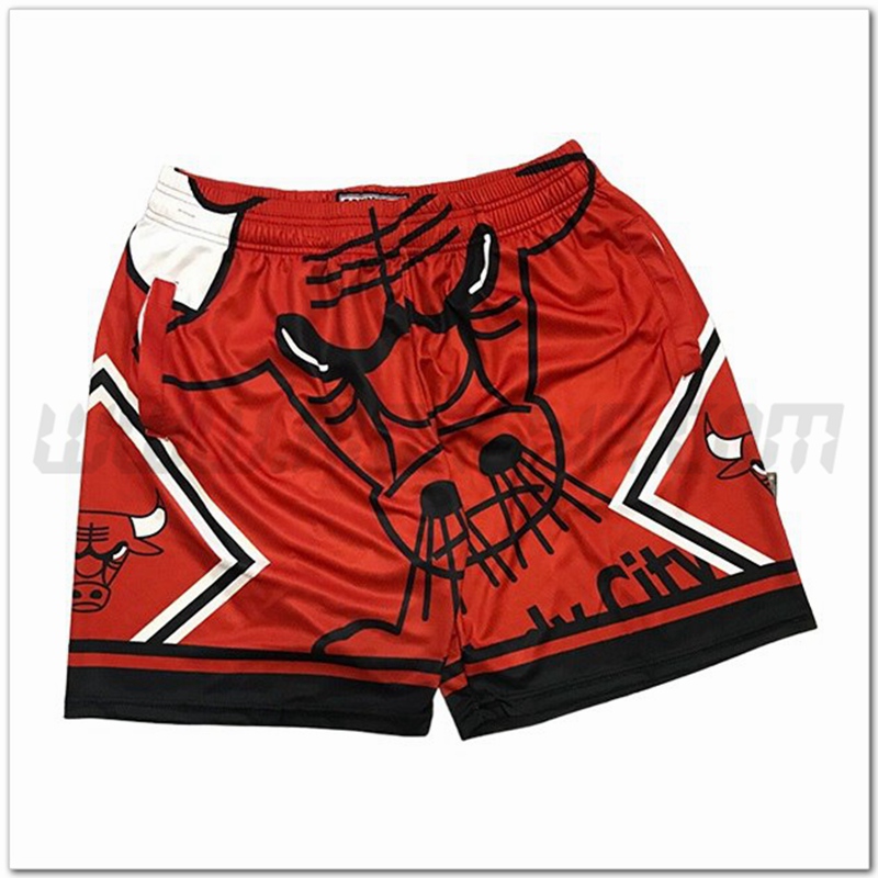 Pantaloncini NBA Chicago Bulls Rosso