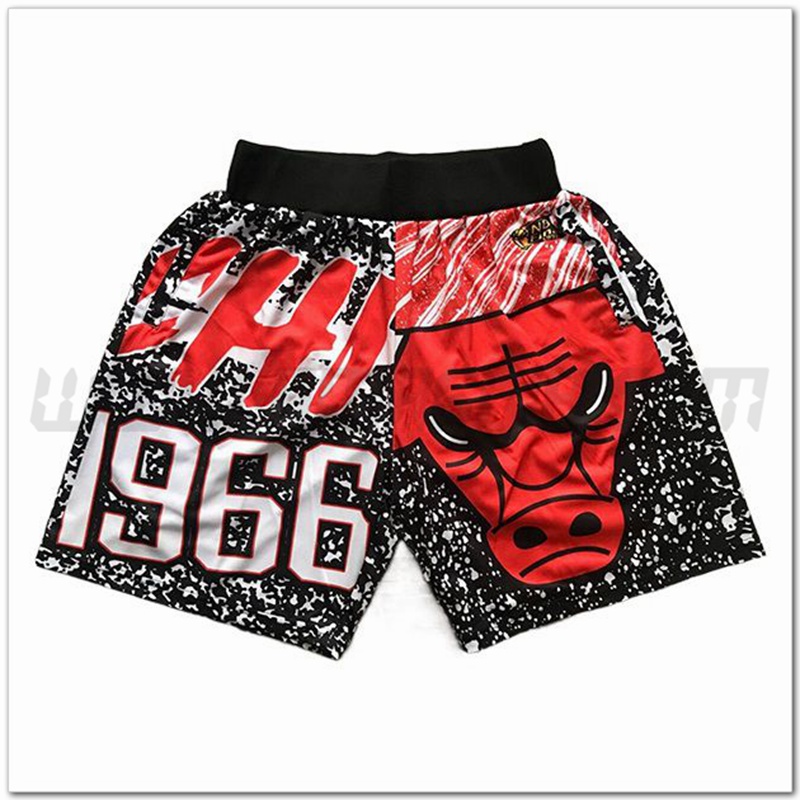 Pantaloncini NBA Chicago Bulls Nero