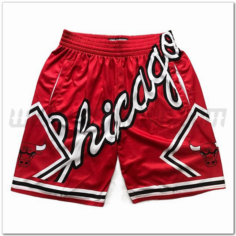 Pantaloncini NBA Chicago Bulls Rosso
