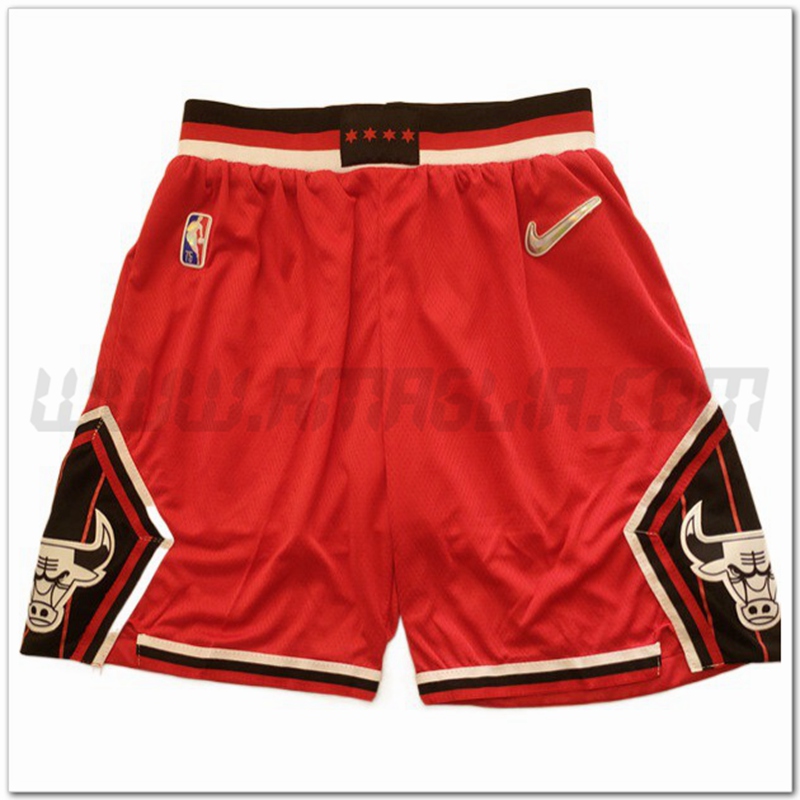 Pantaloncini NBA Chicago Bulls Rosso
