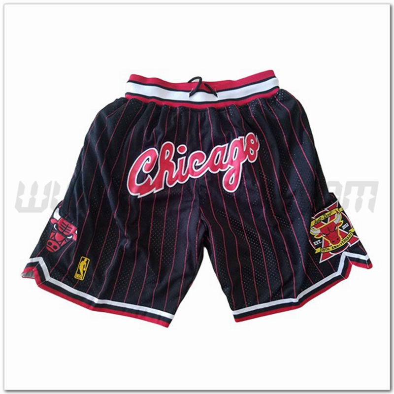 Pantaloncini NBA Chicago Bulls Nero