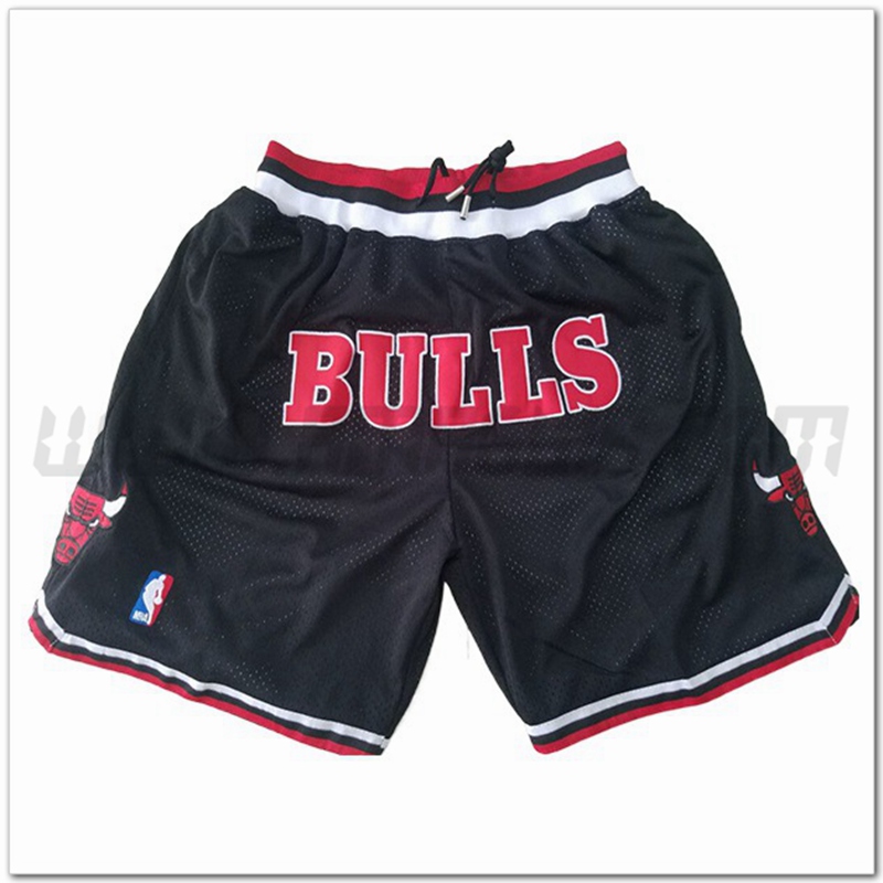 Pantaloncini NBA Chicago Bulls Nero
