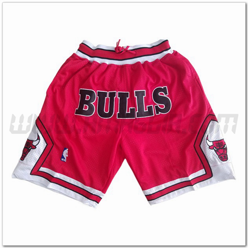 Pantaloncini NBA Chicago Bulls Rosso