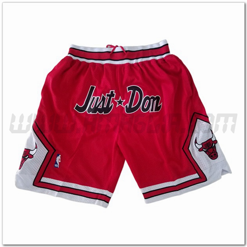 Pantaloncini NBA Chicago Bulls Rosso