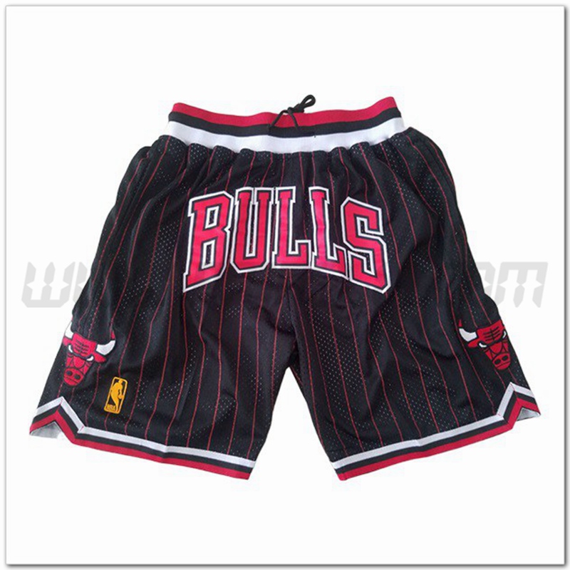 Pantaloncini NBA Chicago Bulls Nero