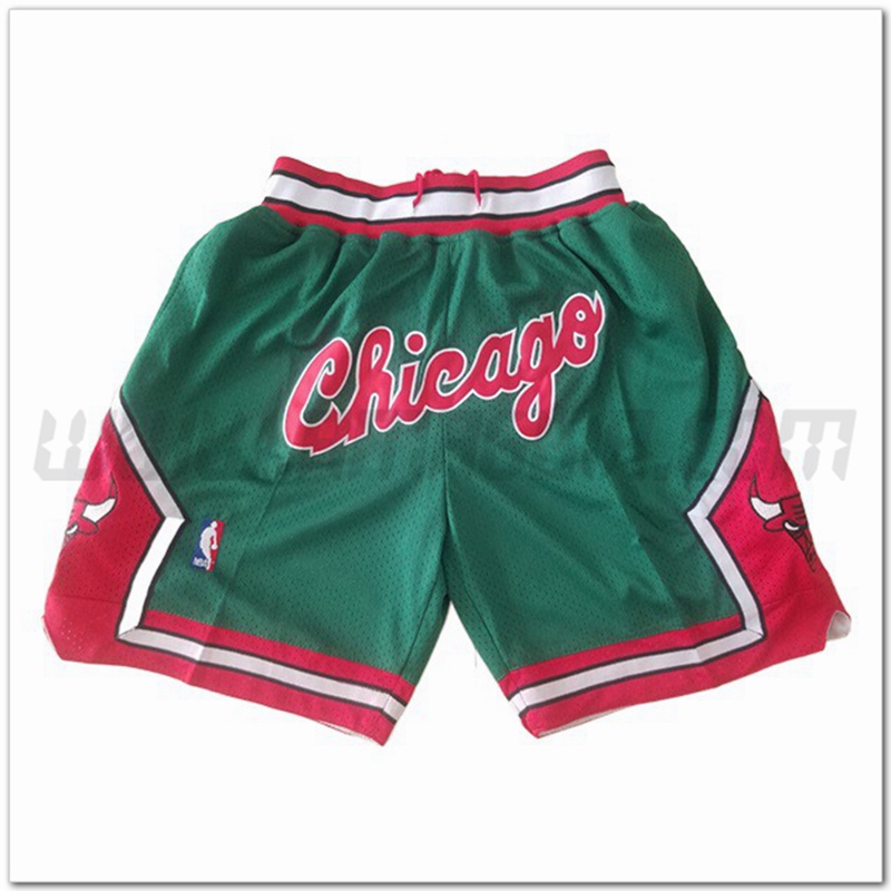 Pantaloncini NBA Chicago Bulls Verde