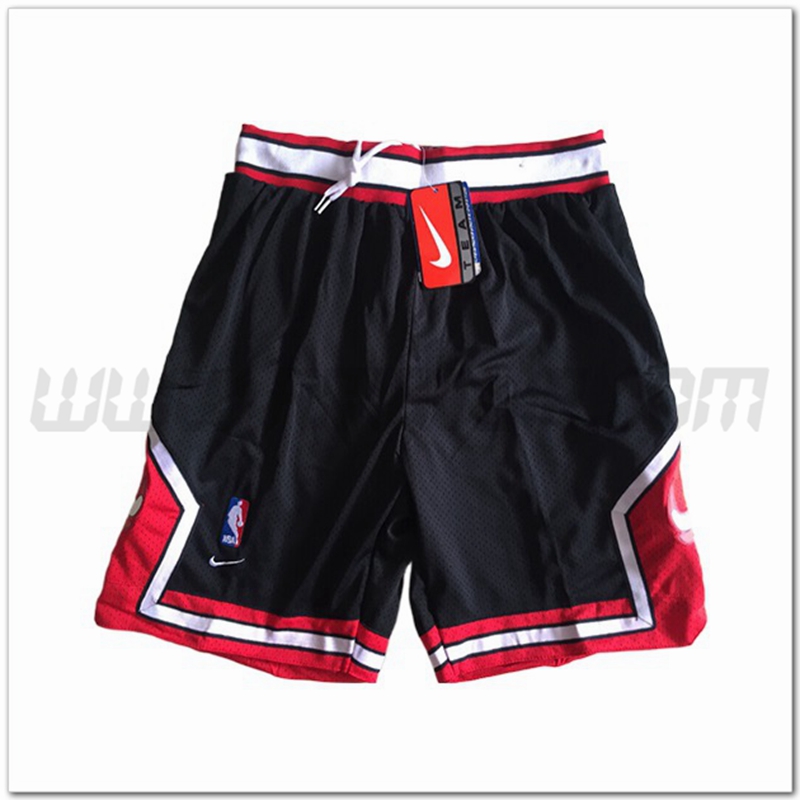 Pantaloncini NBA Chicago Bulls Nero