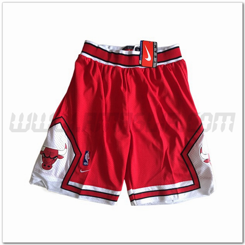 Pantaloncini NBA Chicago Bulls Rosso