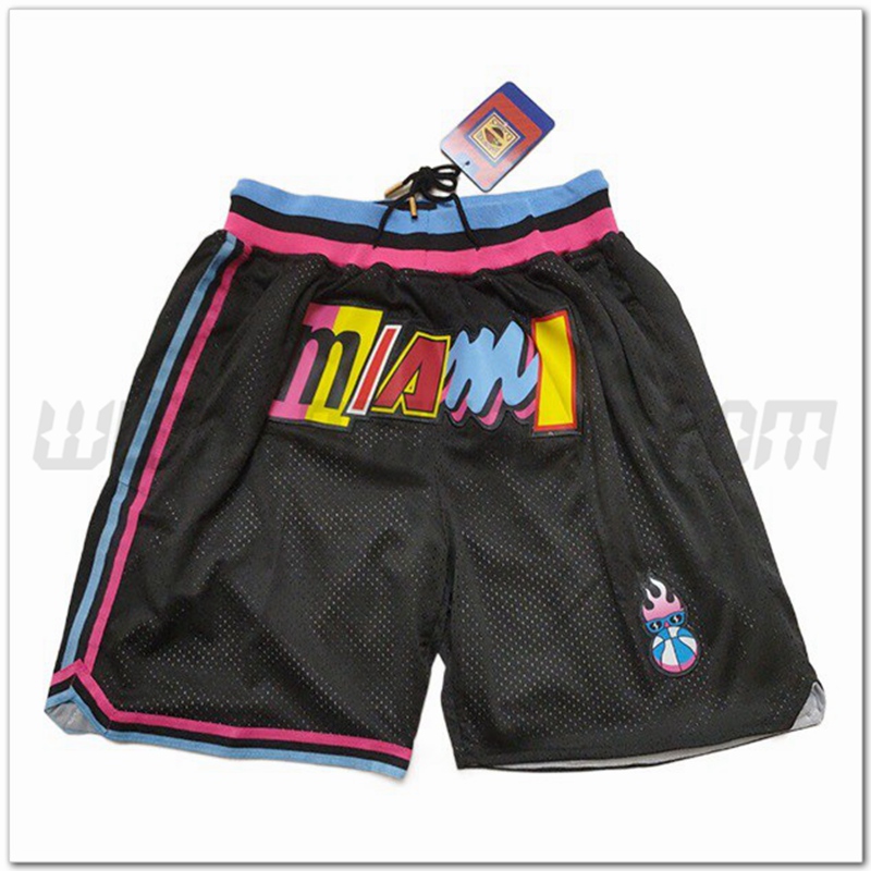 Pantaloncini NBA Miami Heat Nero