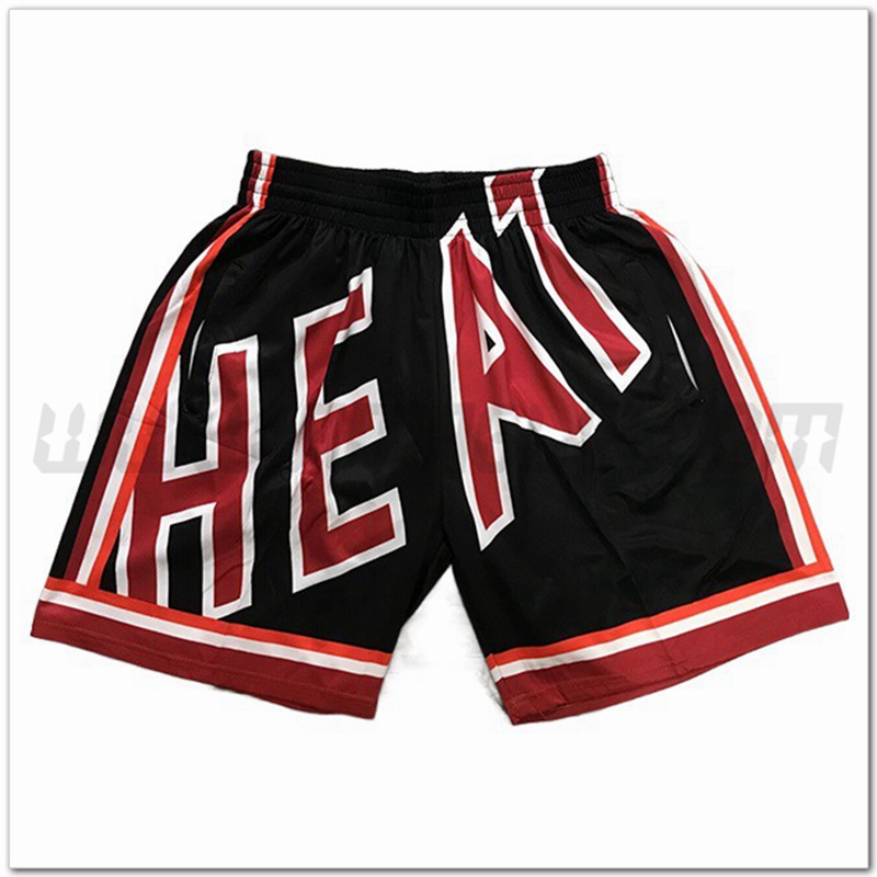 Pantaloncini NBA Miami Heat Nero