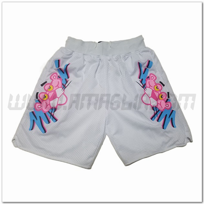 Pantaloncini NBA Miami Heat Bianco