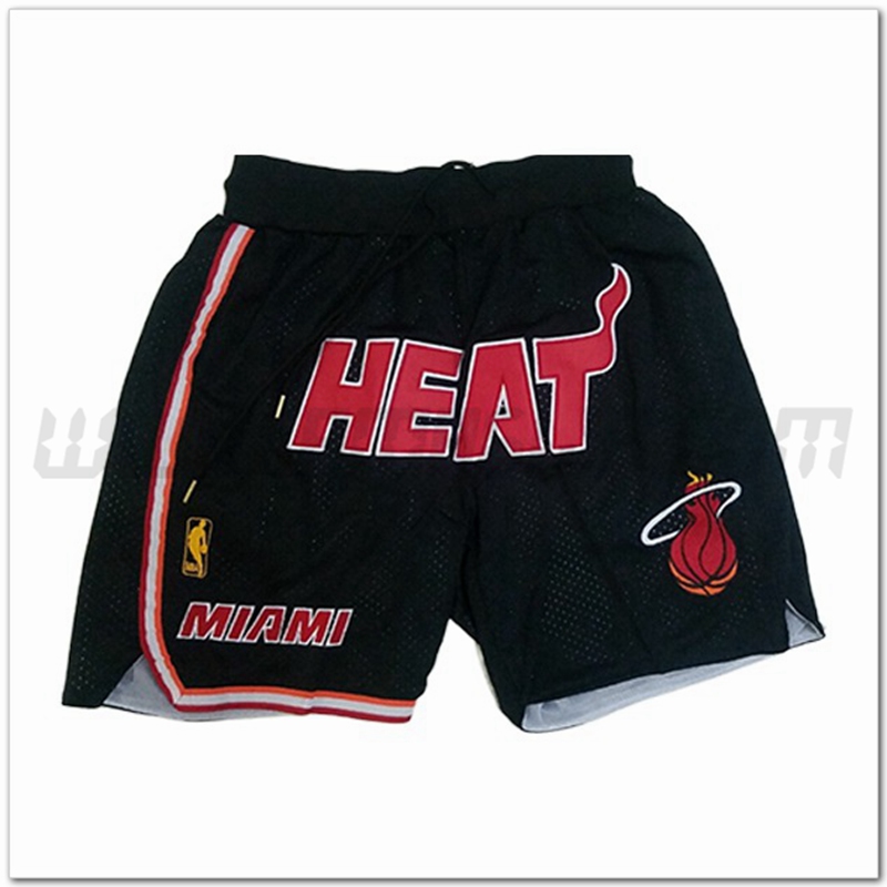 Pantaloncini NBA Miami Heat Nero