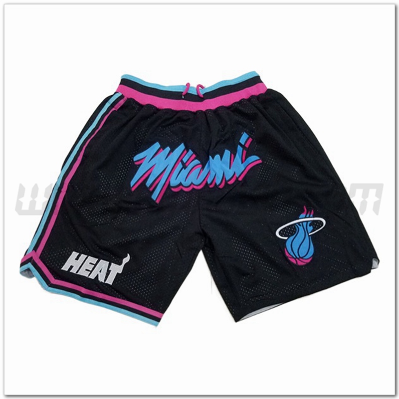 Pantaloncini NBA Miami Heat Nero