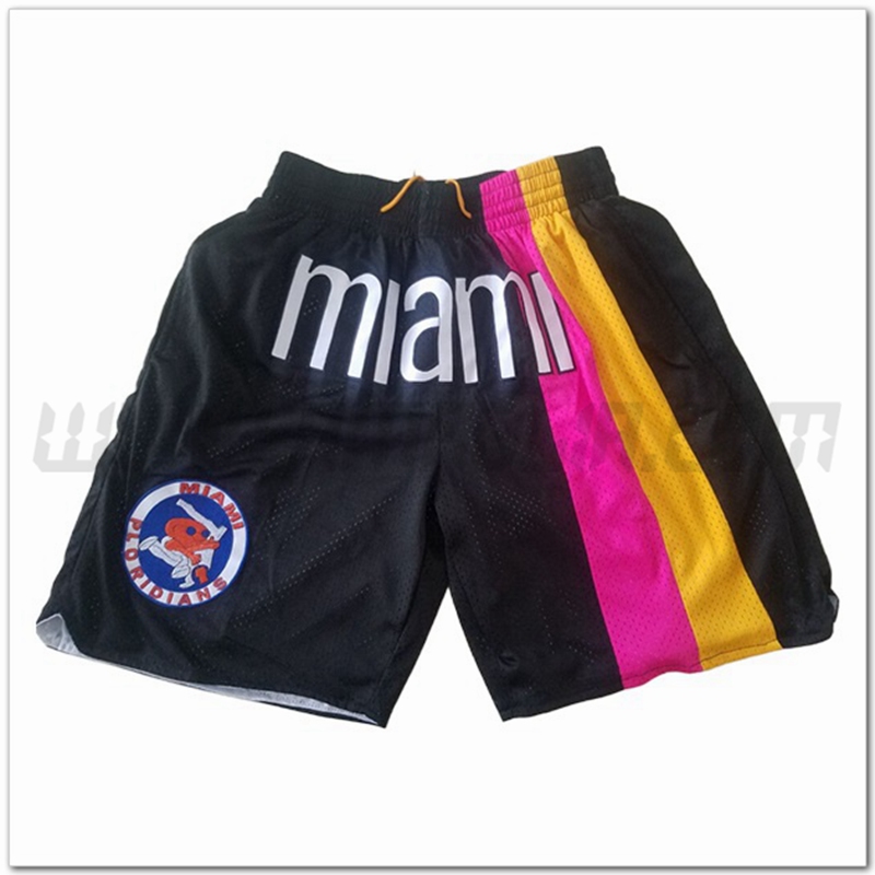 Pantaloncini NBA Miami Heat Nero