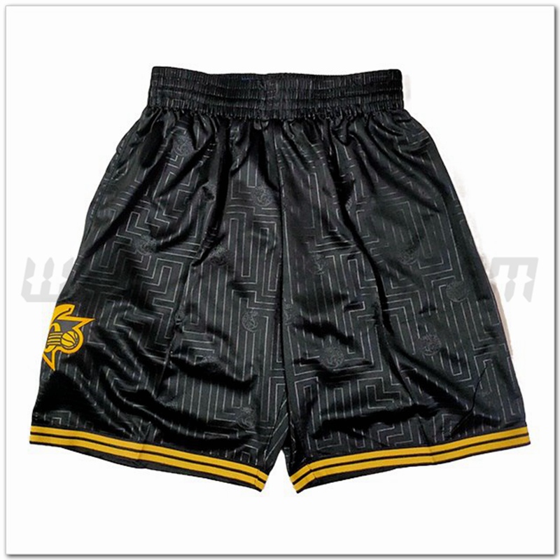 Pantaloncini NBA Philadelphia 76ers Nero
