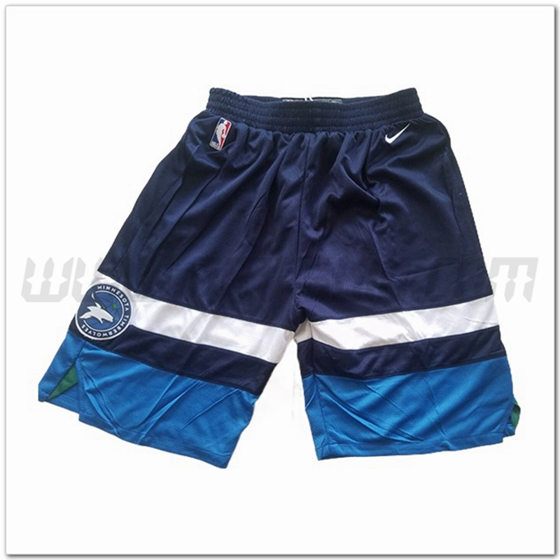 Pantaloncini NBA Minnesota Timberwolves Blu Scuro