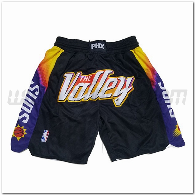 Pantaloncini NBA Phoenix Suns Nero