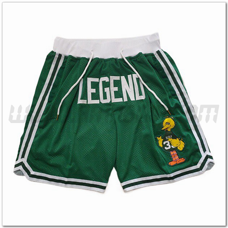 Pantaloncini NBA Boston Celtics Verde