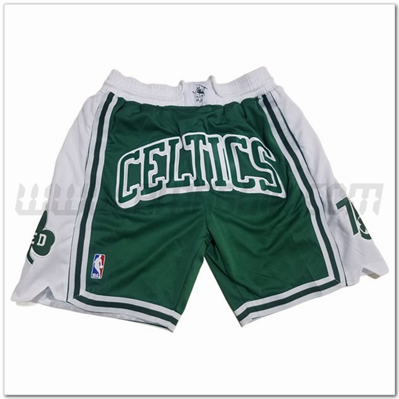 Pantaloncini NBA Boston Celtics Verde