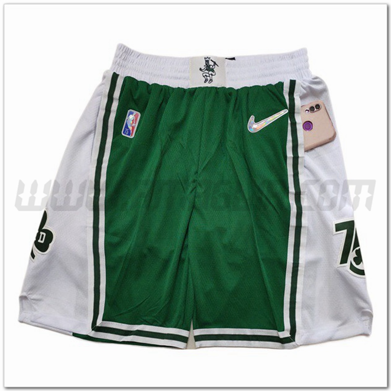 Pantaloncini NBA Boston Celtics Verde