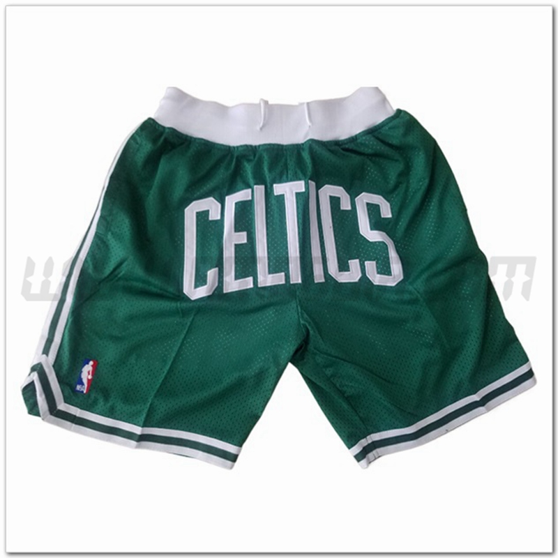 Pantaloncini NBA Boston Celtics Verde
