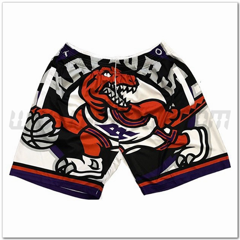 Pantaloncini NBA Toronto Raptors Bianco