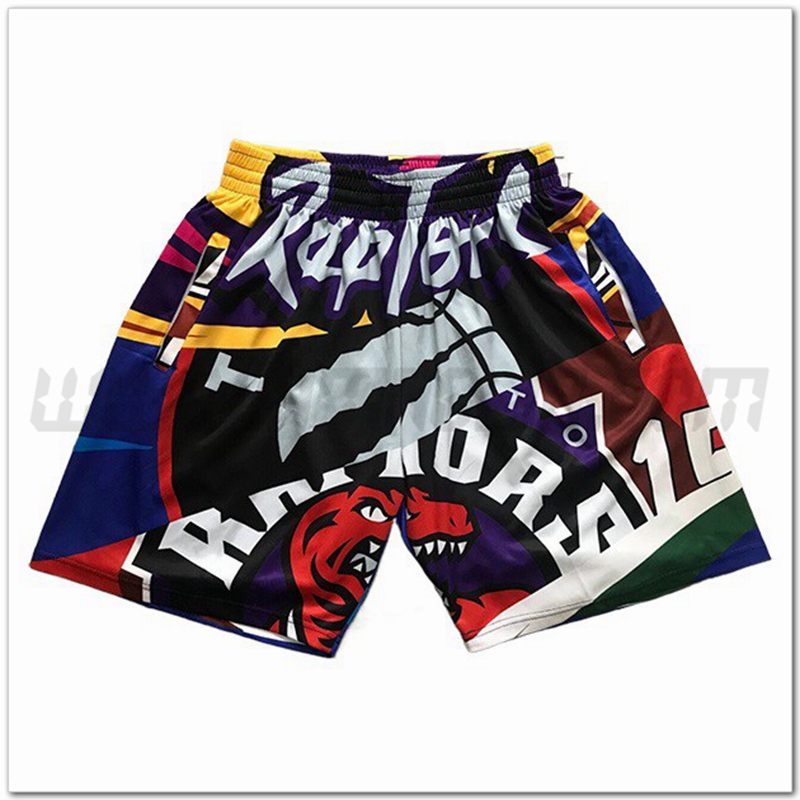 Pantaloncini NBA Toronto Raptors Viola/Nero