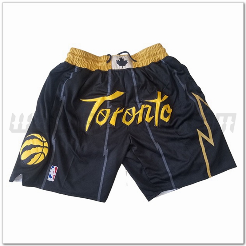 Pantaloncini NBA Toronto Raptors Nero