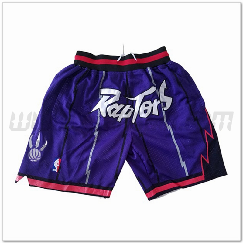 Pantaloncini NBA Toronto Raptors Viola