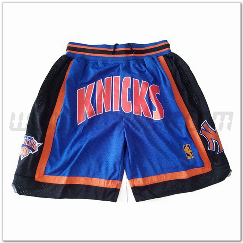 Pantaloncini NBA New York Knicks Blu