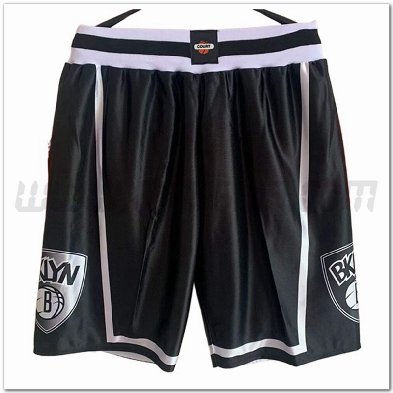 Pantaloncini NBA Brooklyn Nets Nero