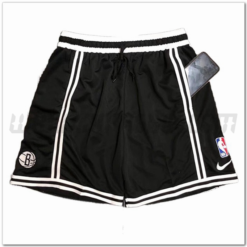 Pantaloncini NBA Brooklyn Nets Nero