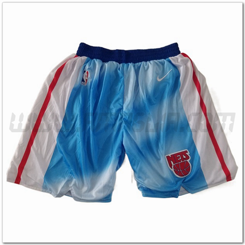 Pantaloncini NBA Brooklyn Nets Blu Chiara