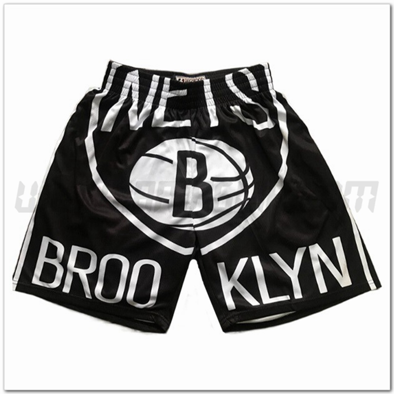 Pantaloncini NBA Brooklyn Nets Nero