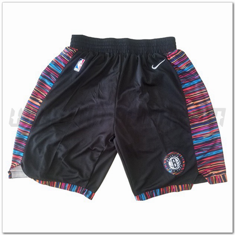 Pantaloncini NBA Brooklyn Nets Nero