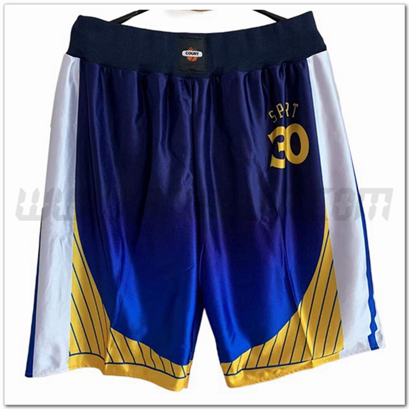 Pantaloncini NBA Golden State Warriors Blu