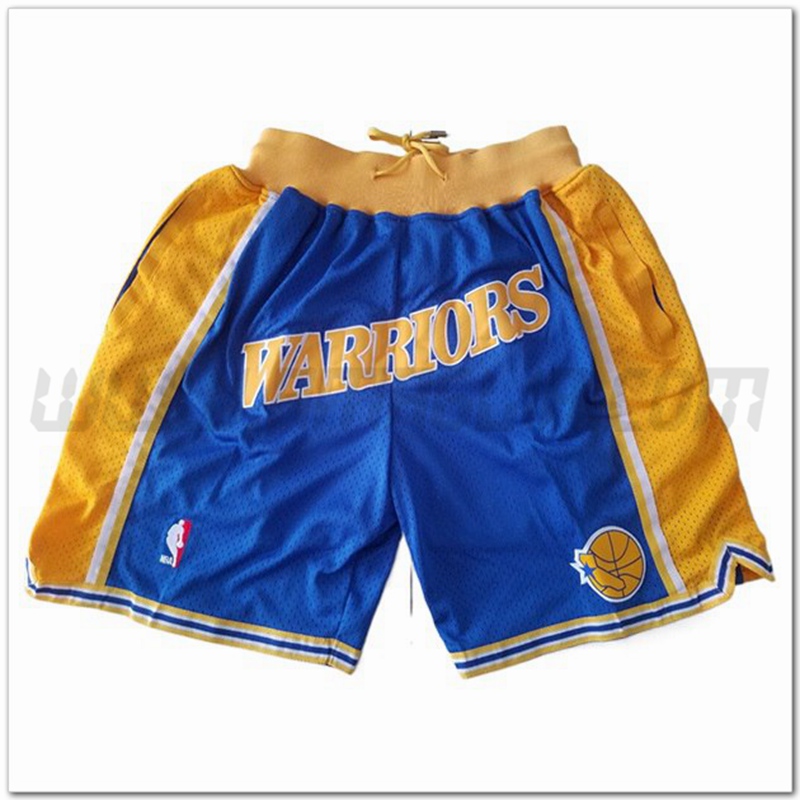 Pantaloncini NBA Golden State Warriors Blu