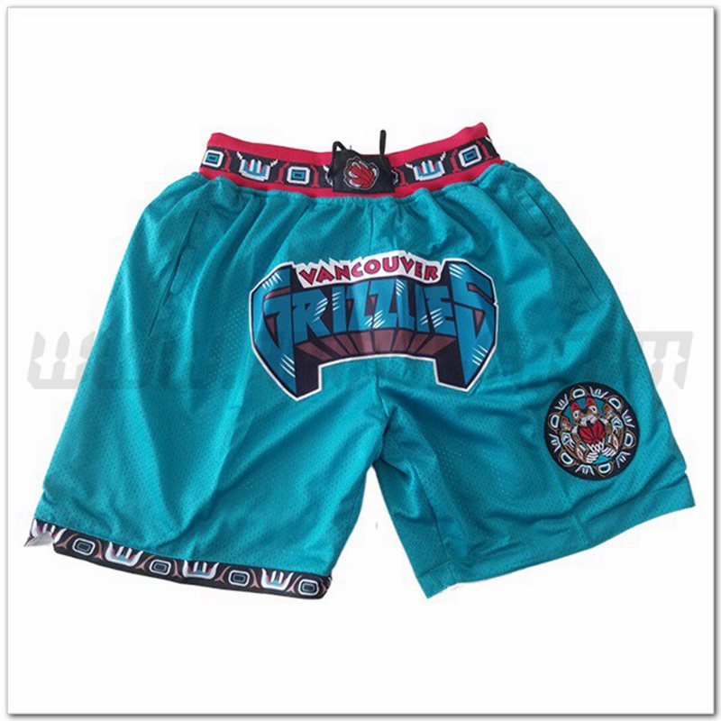 Pantaloncini NBA Memphis Grizzlies Verde