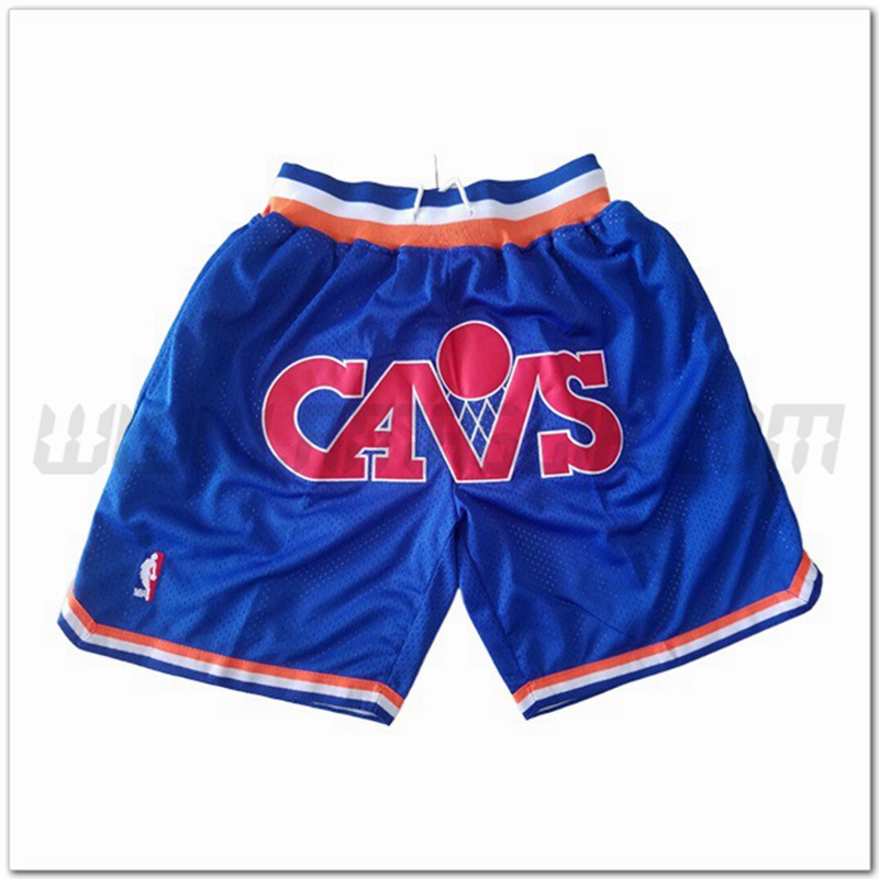 Pantaloncini NBA Cleveland Cavaliers Blu
